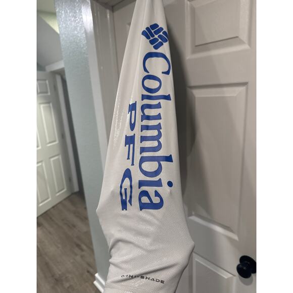 Columbia Men's PFG Terminal Tackle Long Sleeve Shirt Grey Shimmer Size XL - Picture 4 of 8